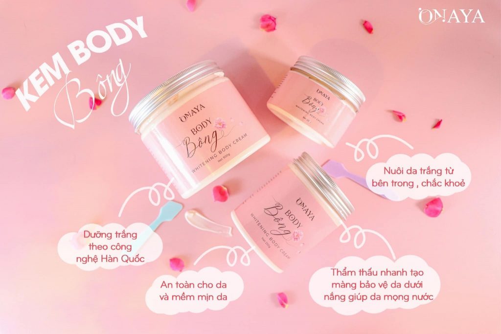 Thành phần có trong Kem Body Bông