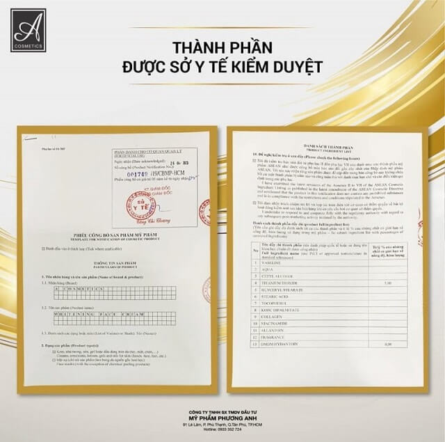 Giấy chứng nhận chất lượng an toàn