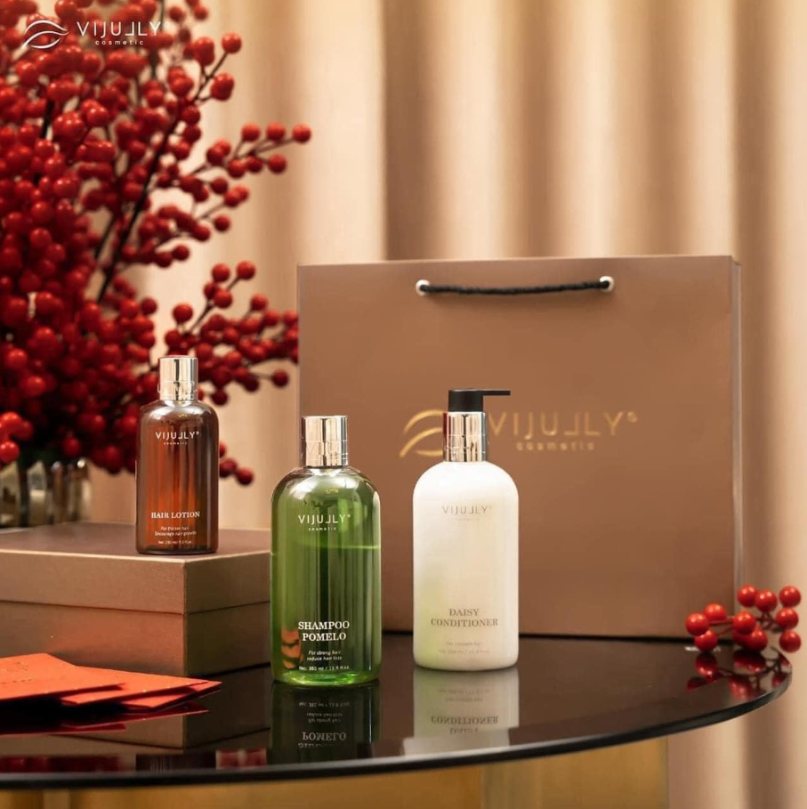 Dầu Gội Vi Jully-COMBO Dưỡng Tóc Hoàn Hảo