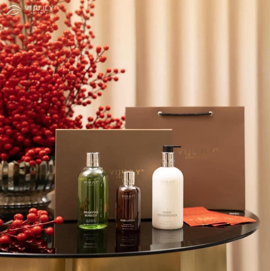 COMBO Dầu Gội Vi Jully-COMBO Dưỡng Tóc Hoàn Hảo