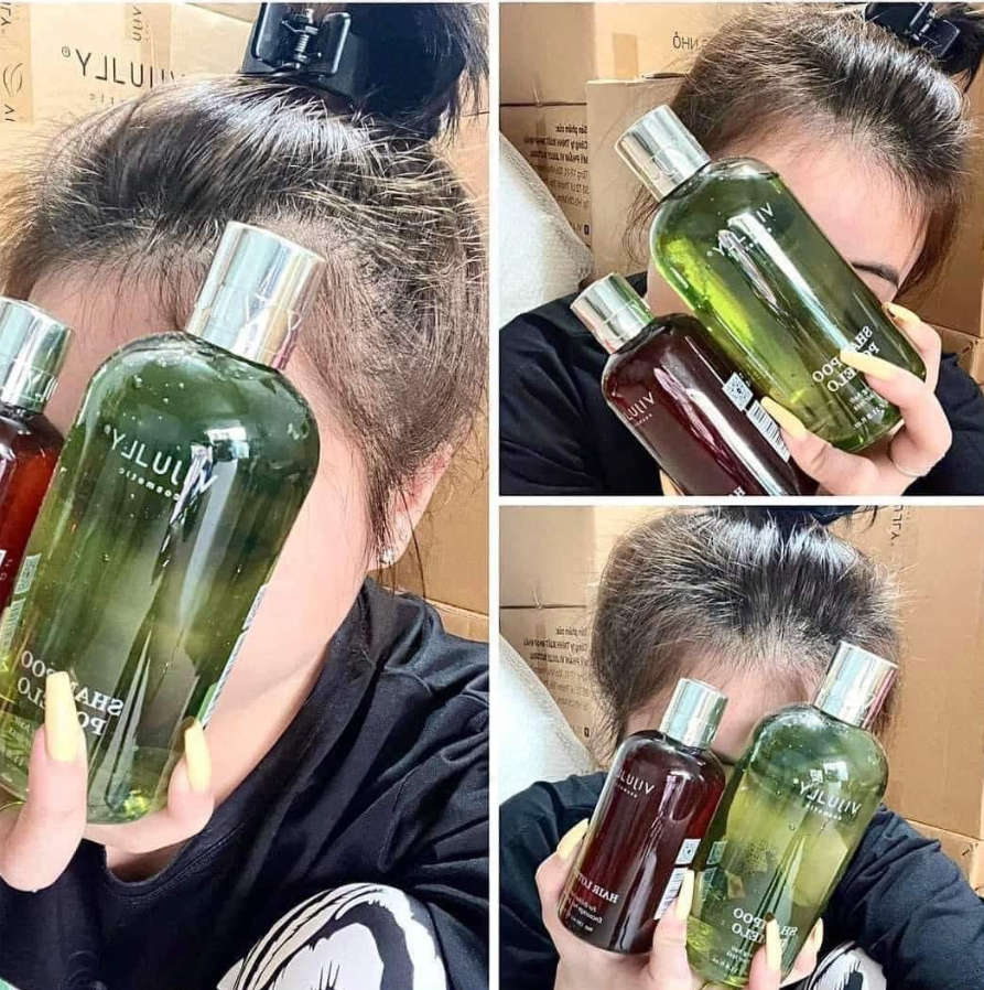 COMBO Dầu Gội Vi Jully-COMBO Dưỡng Tóc Hoàn Hảo