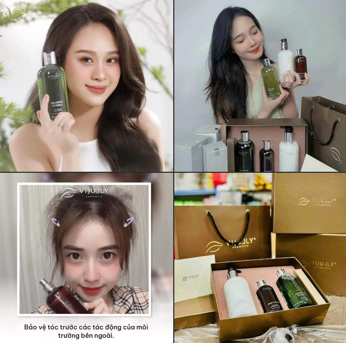 Review bộ dưỡng tóc vijully