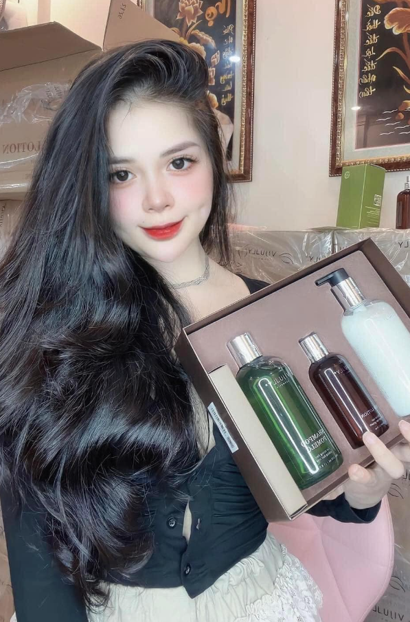 Review bộ dầu gội bưởi vi jully