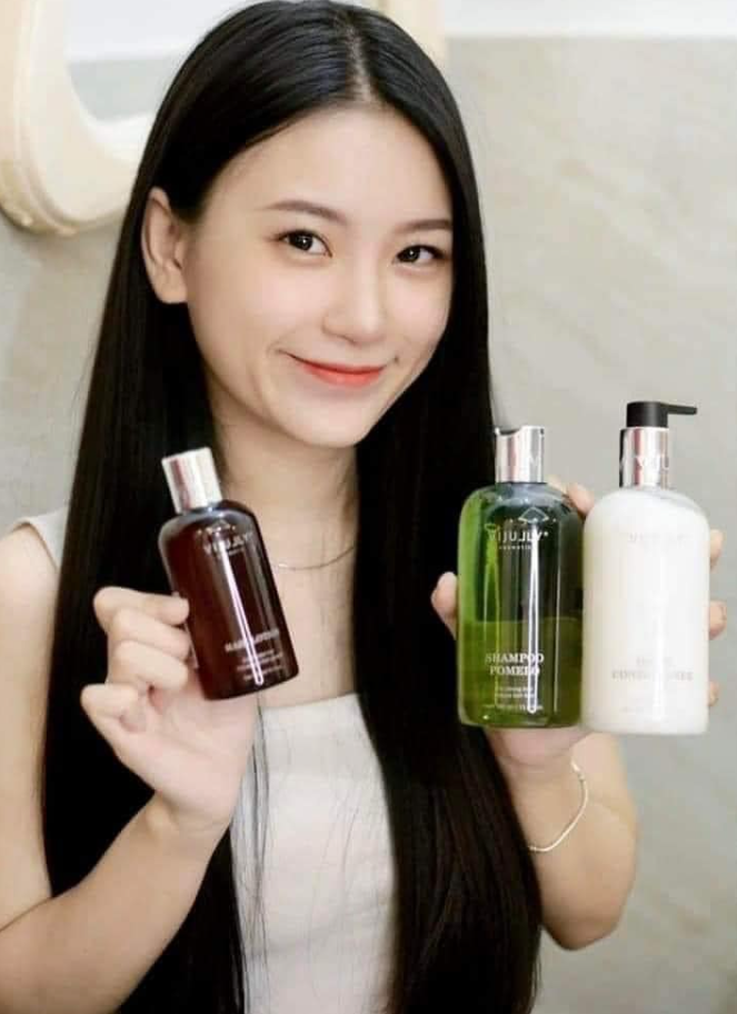 Review bộ dầu gội bưởi vi jully