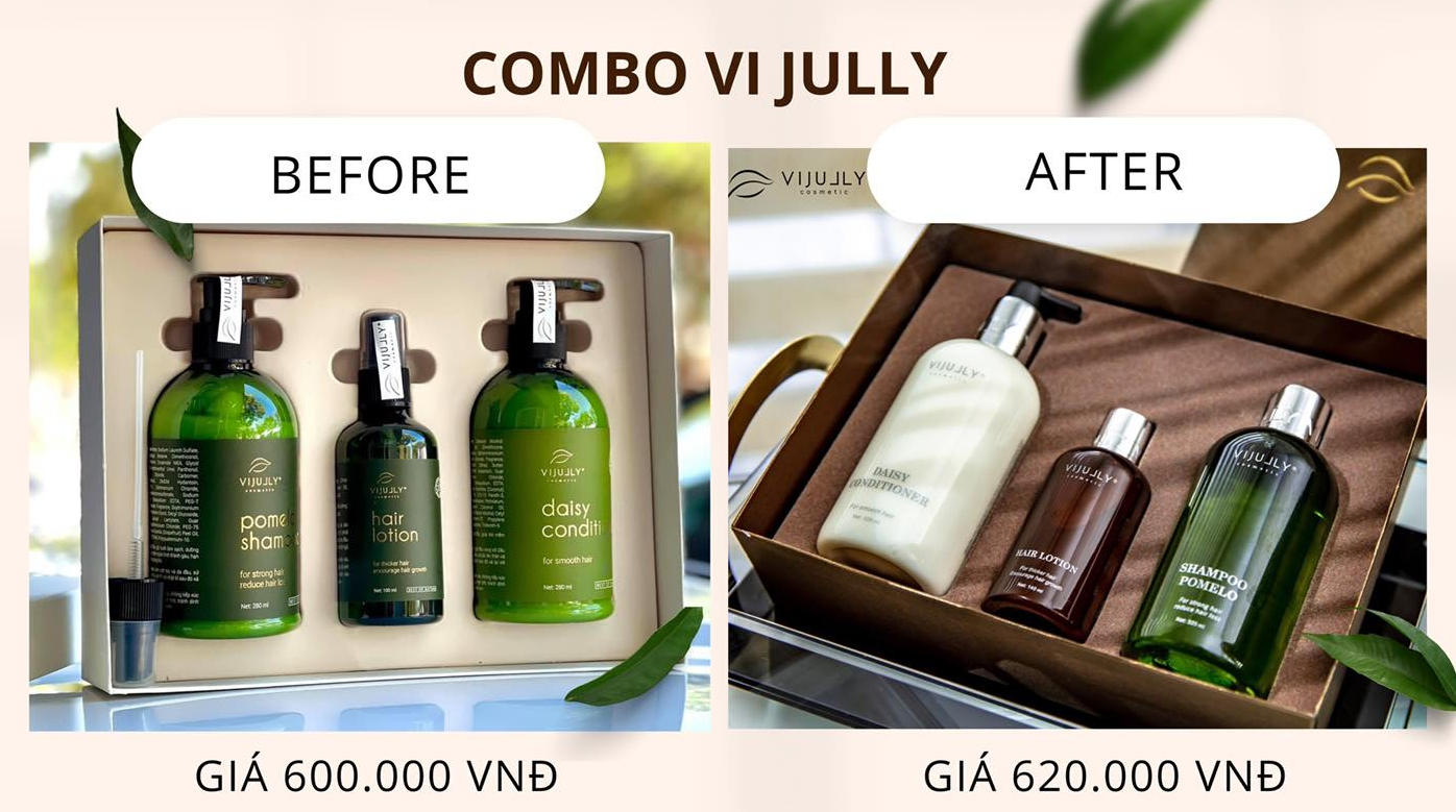 Giới thiệu Bộ Dầu Gội Dưỡng Tóc Vi Jully