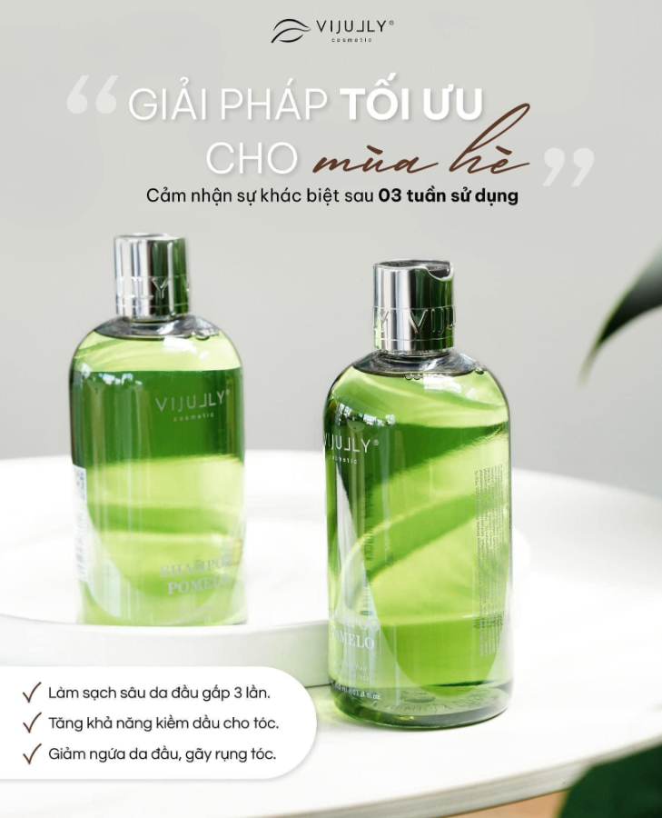 Dầu Gội Bưởi Vi Jully