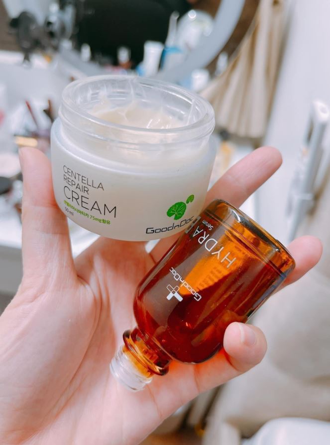 Sản phẩm có kết cấu dạng kem mỏng nhẹ
