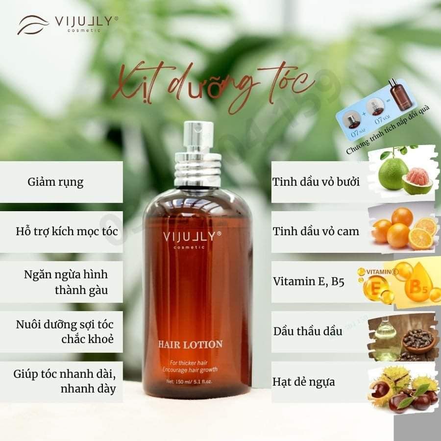 Tinh dầu bưởi Vi Jully