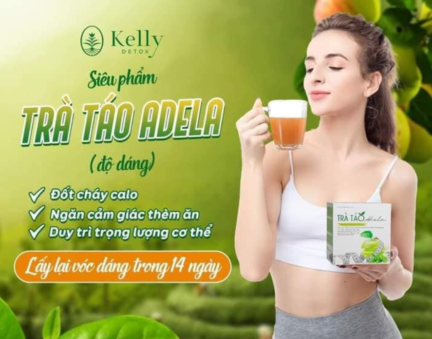 Thành phần Trà Táo Xanh Giảm Cân Adela