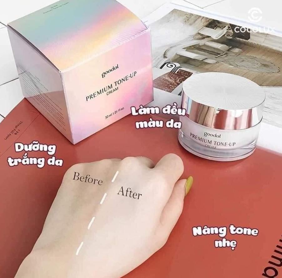 Kem Ốc Sên Goodal Premium Tone Up Hàn Quốc