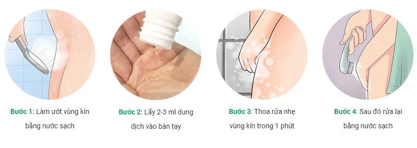 Cách sử dụng Lady Care Linh Hương