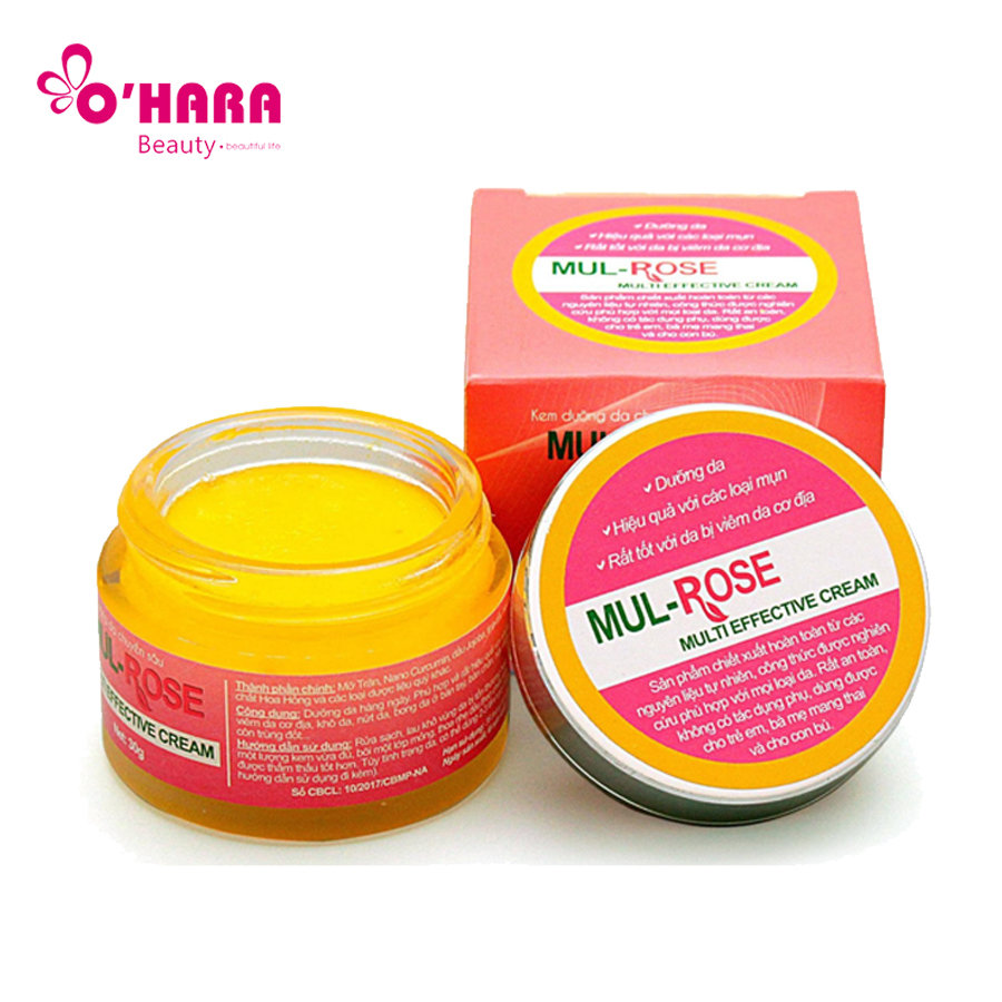 Kem Mul Rose Chính Hãng 30g – Dưỡng da-Chữa các bệnh viêm da cơ địa hiệu quả