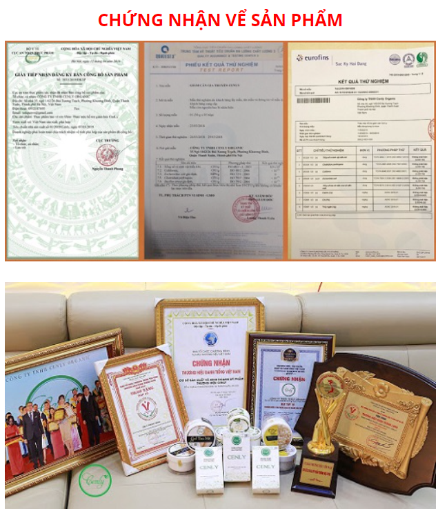 Giảm cân Cenly, thuộc thương hiệu CENLY ORGANIC