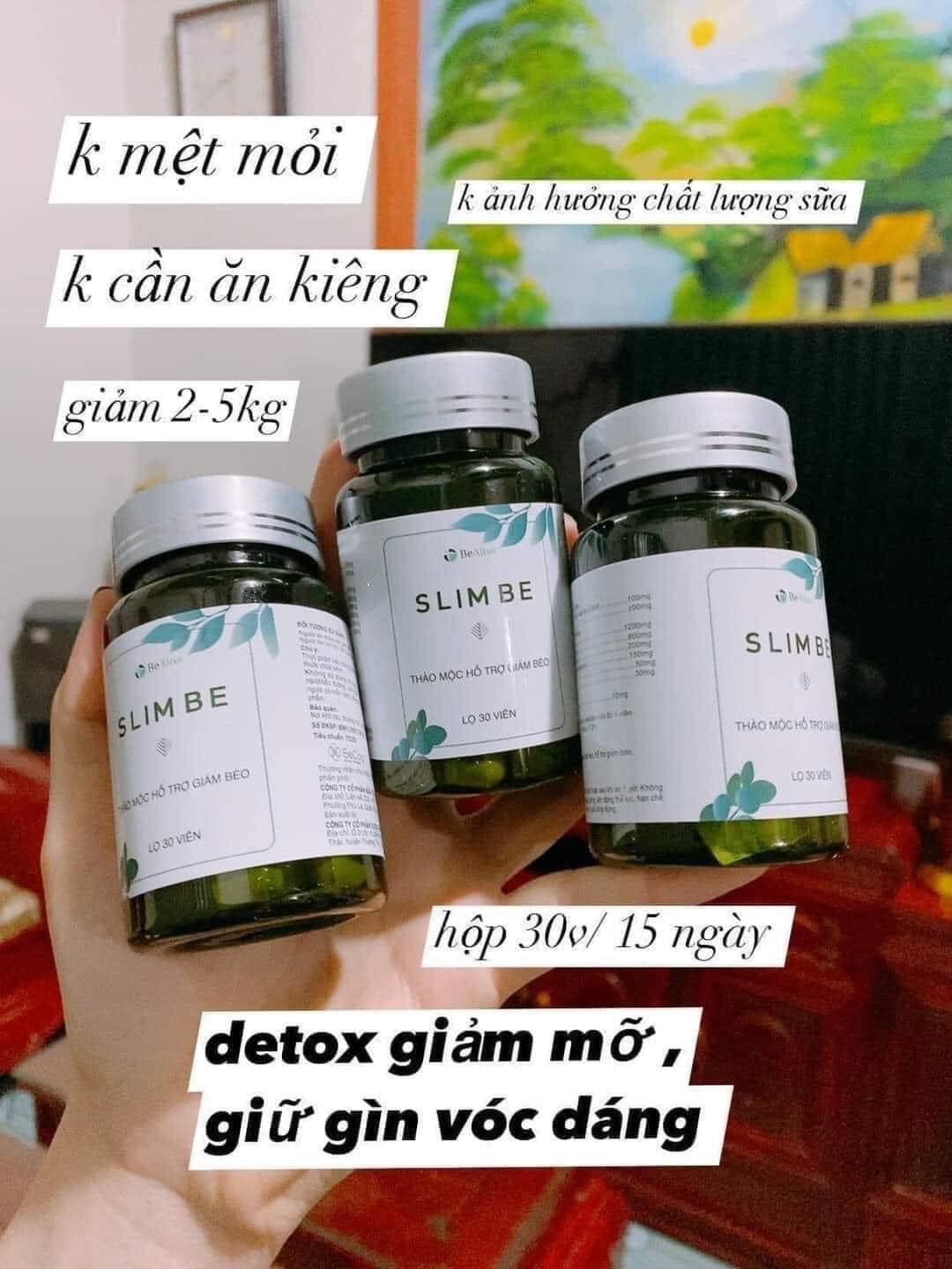 Slim Be Cường Anh là sản phẩm giảm cân chính hãng