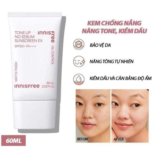 Kem Chống Nắng Innisfree Tone Up có tốt không