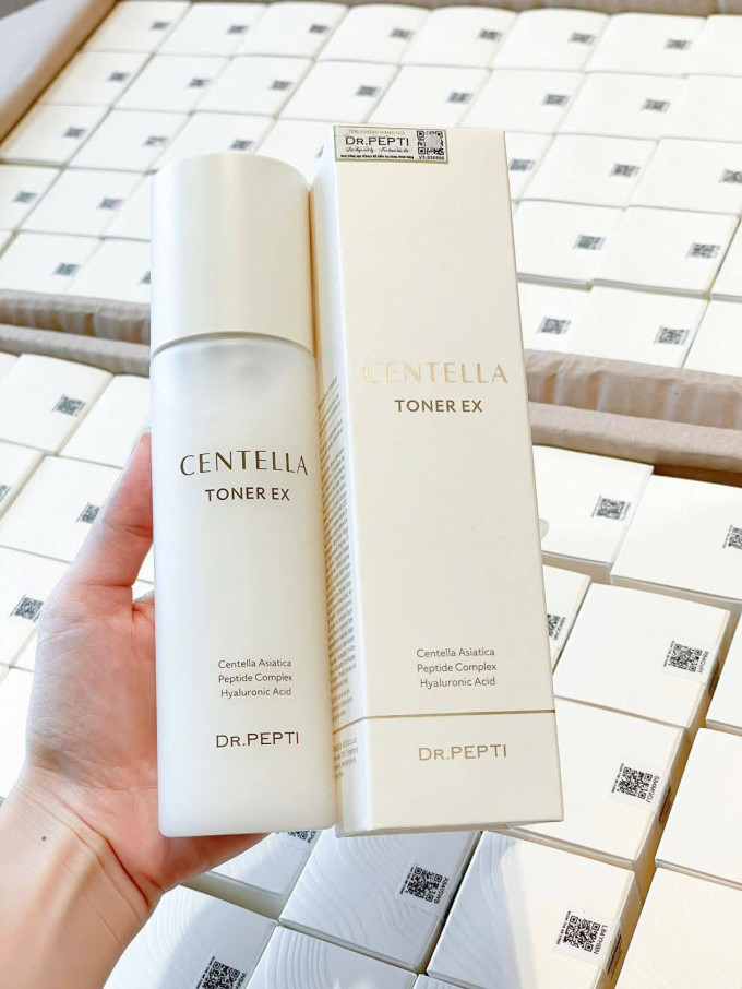 Dr Pepti Centella Toner – Giải Pháp Cấp Ẩm, Phục Hồi Da Căng Bóng Tự Nhiên