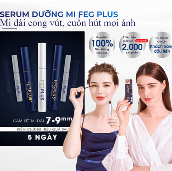 Review dưỡng mi Feg Plus có tốt không?