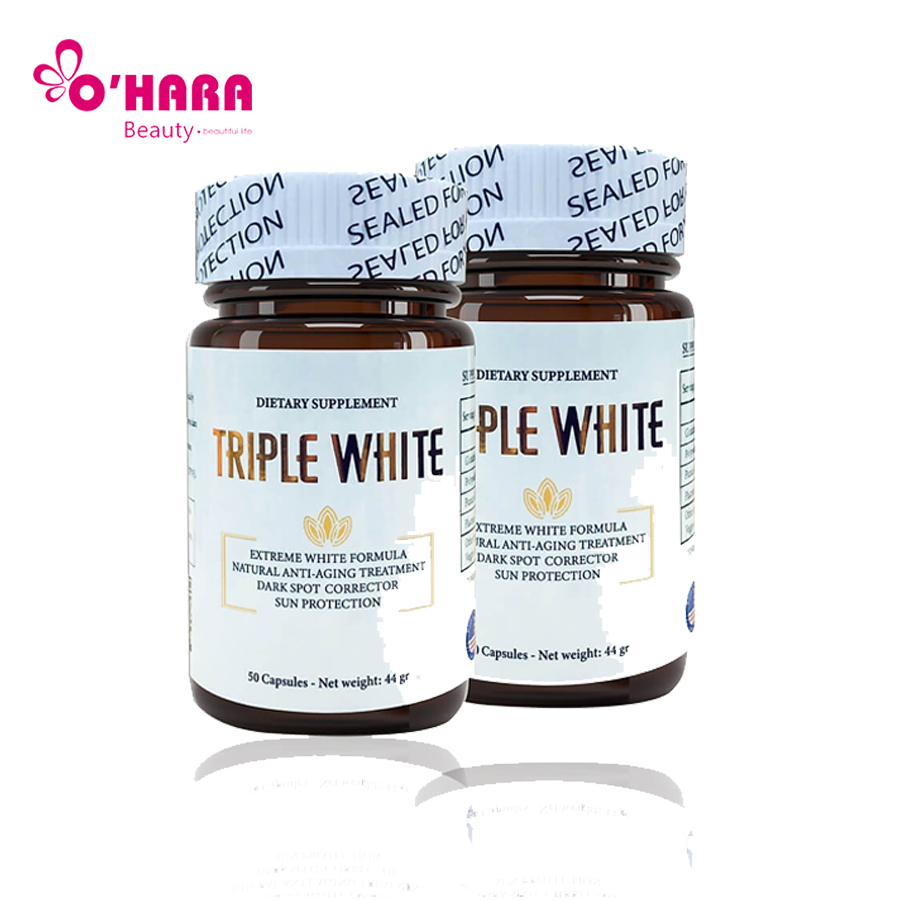 Viên Uống Trắng Da Triple White – Giúp Da Trắng Sáng Đều Màu, Giảm Nám Tàn Nhang Hiệu Quả