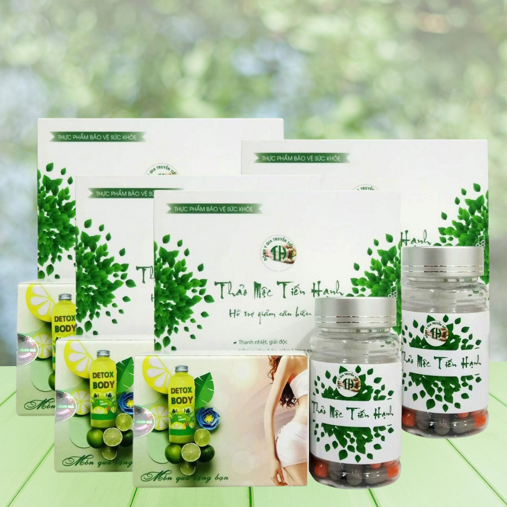 Thảo mộc giảm cân Đông Y Gia Truyền Tiến Hạnh