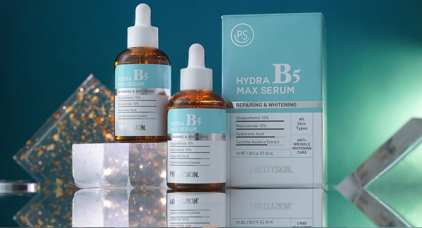 Serum phục hồi dưỡng trắng B5 Prettyskin Hydrat