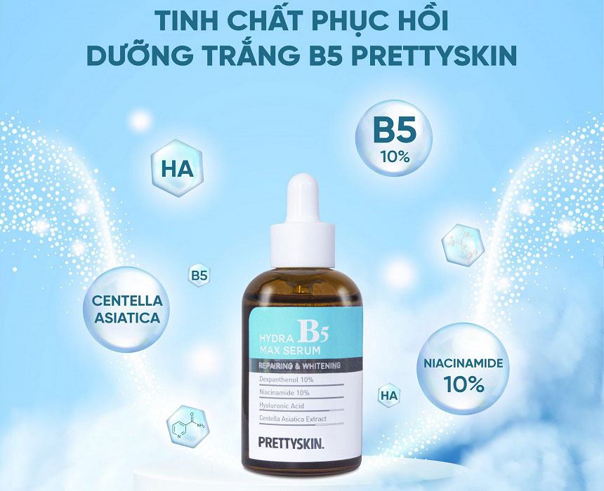 Thành phần có trong serum b5 prettyskin
