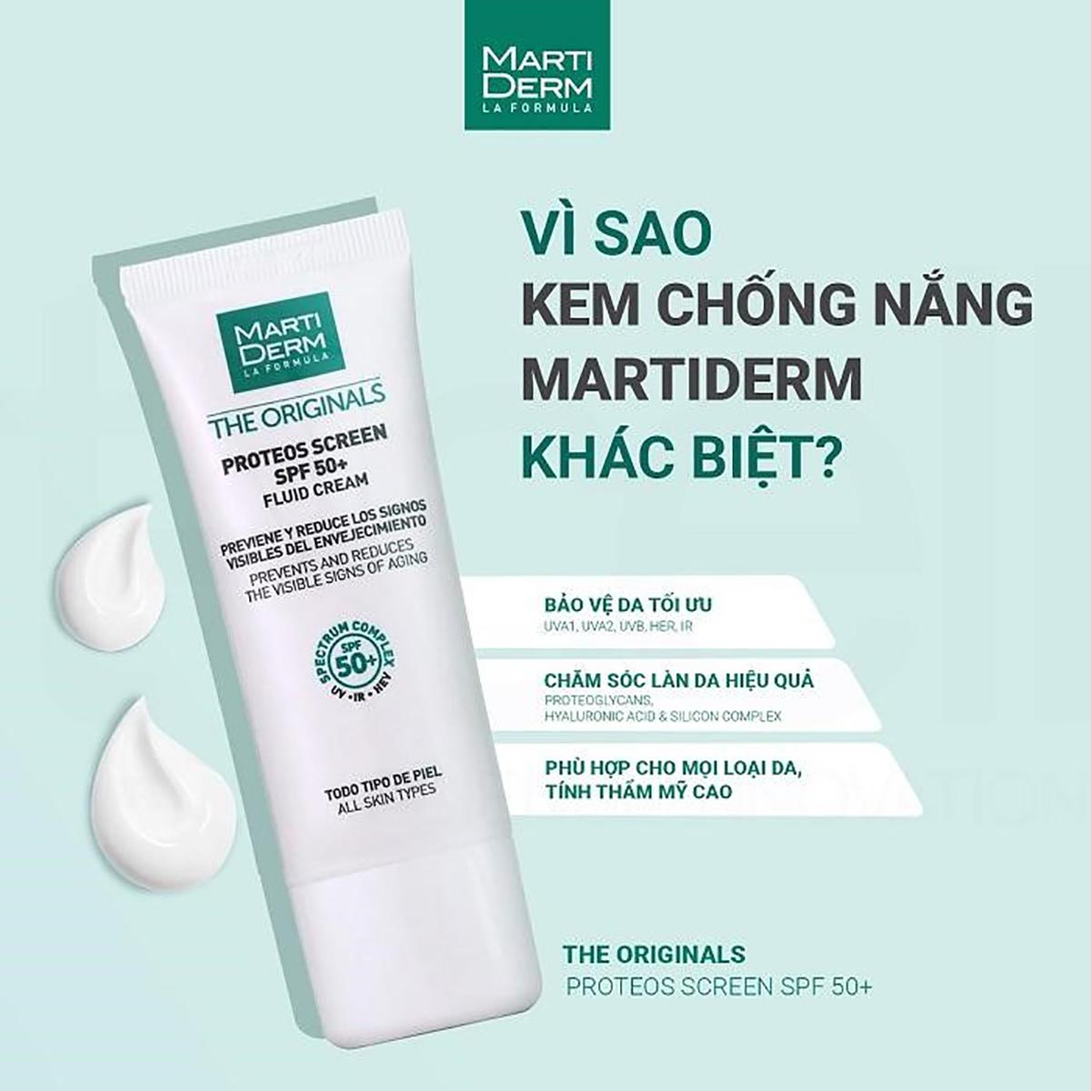 Kem Chống Nắng Martiderm SPF 50+