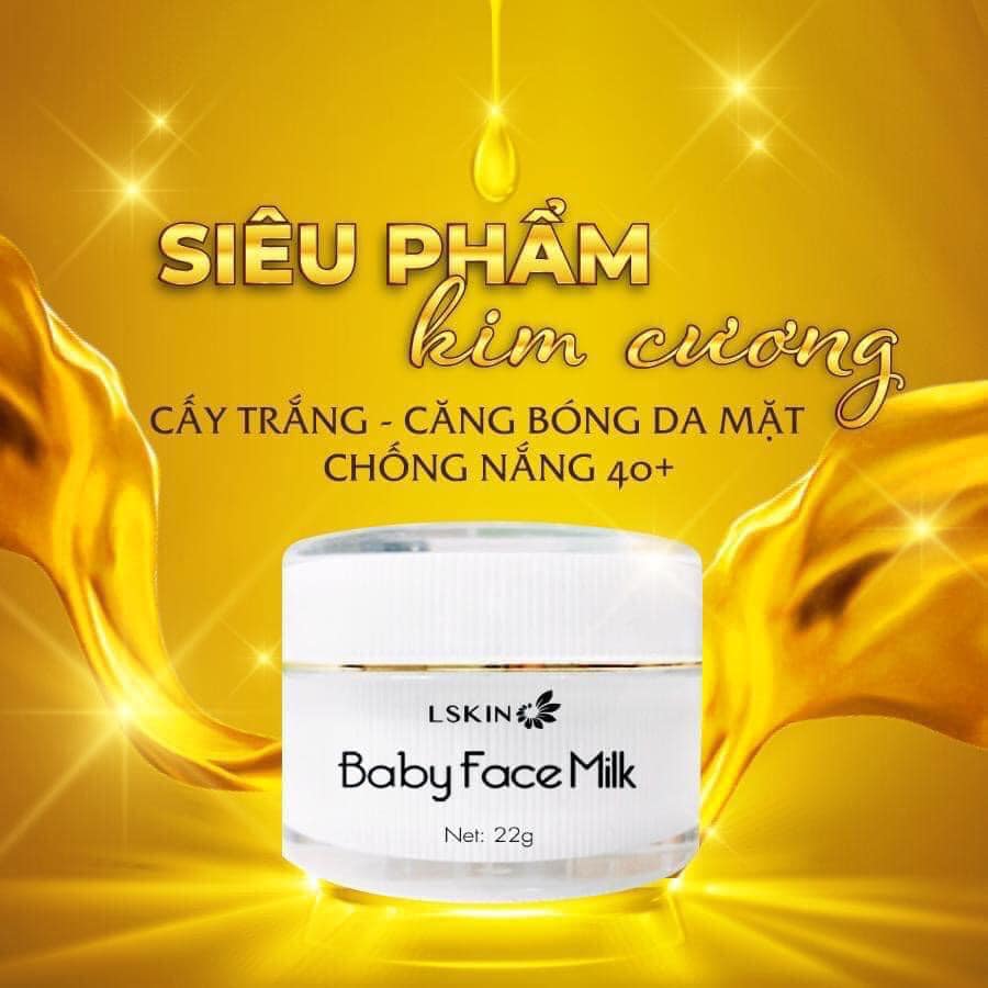 Kem sữa Baby Face Milk