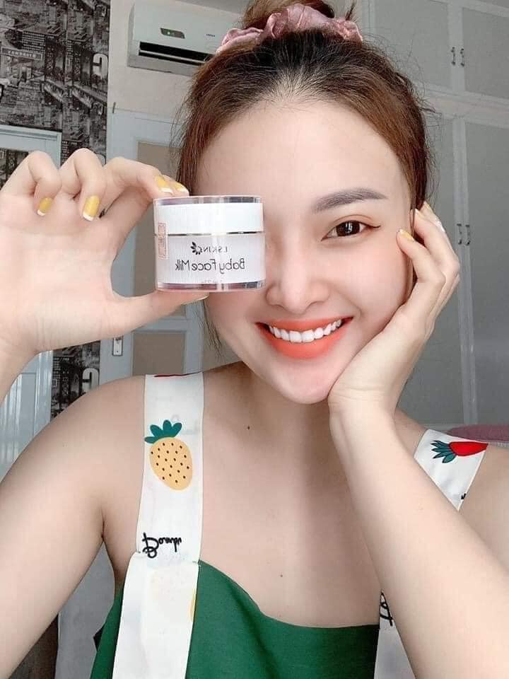 Review kem Baby Face Milk từ khách hàng