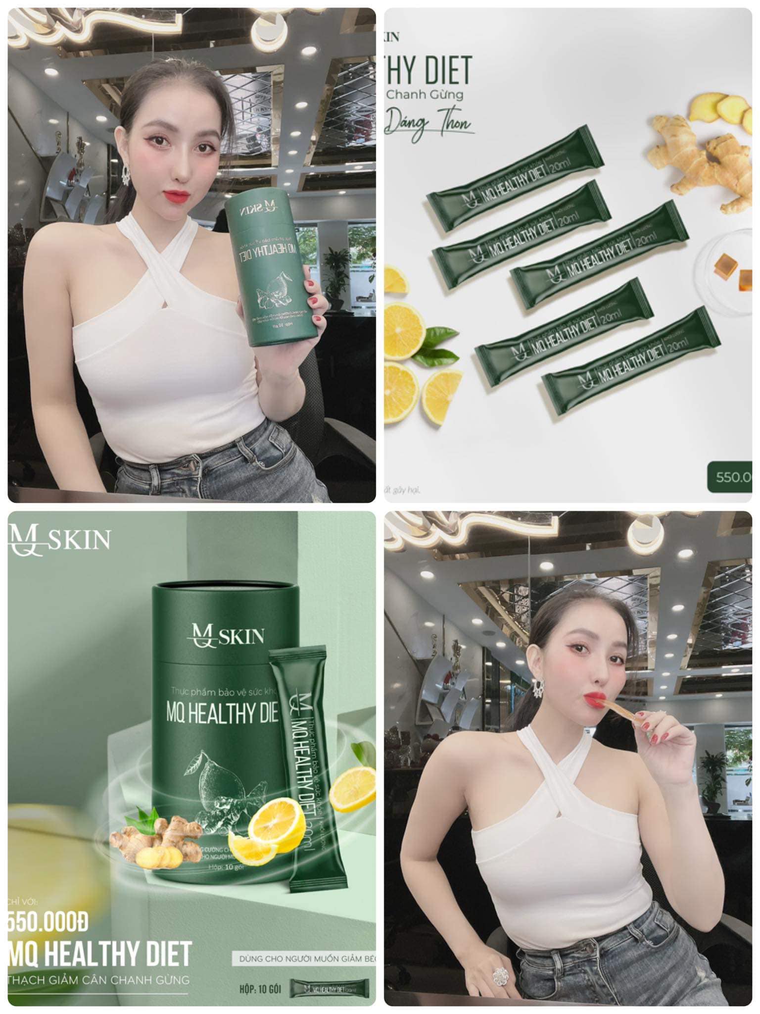 Review thạch giảm cân MQ Skin từ khách hàng