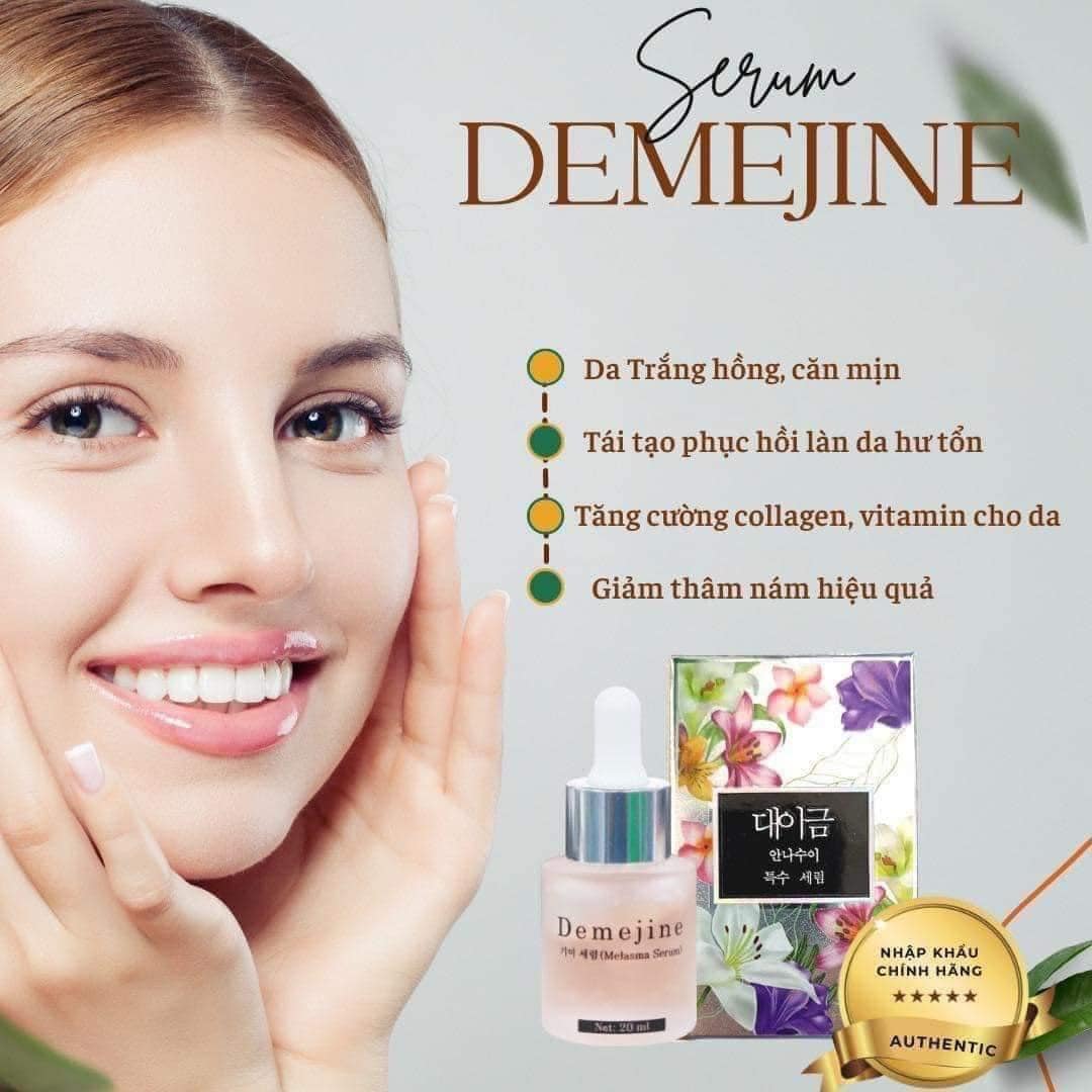 Hướng dẫn sử dụng Serum Demejine