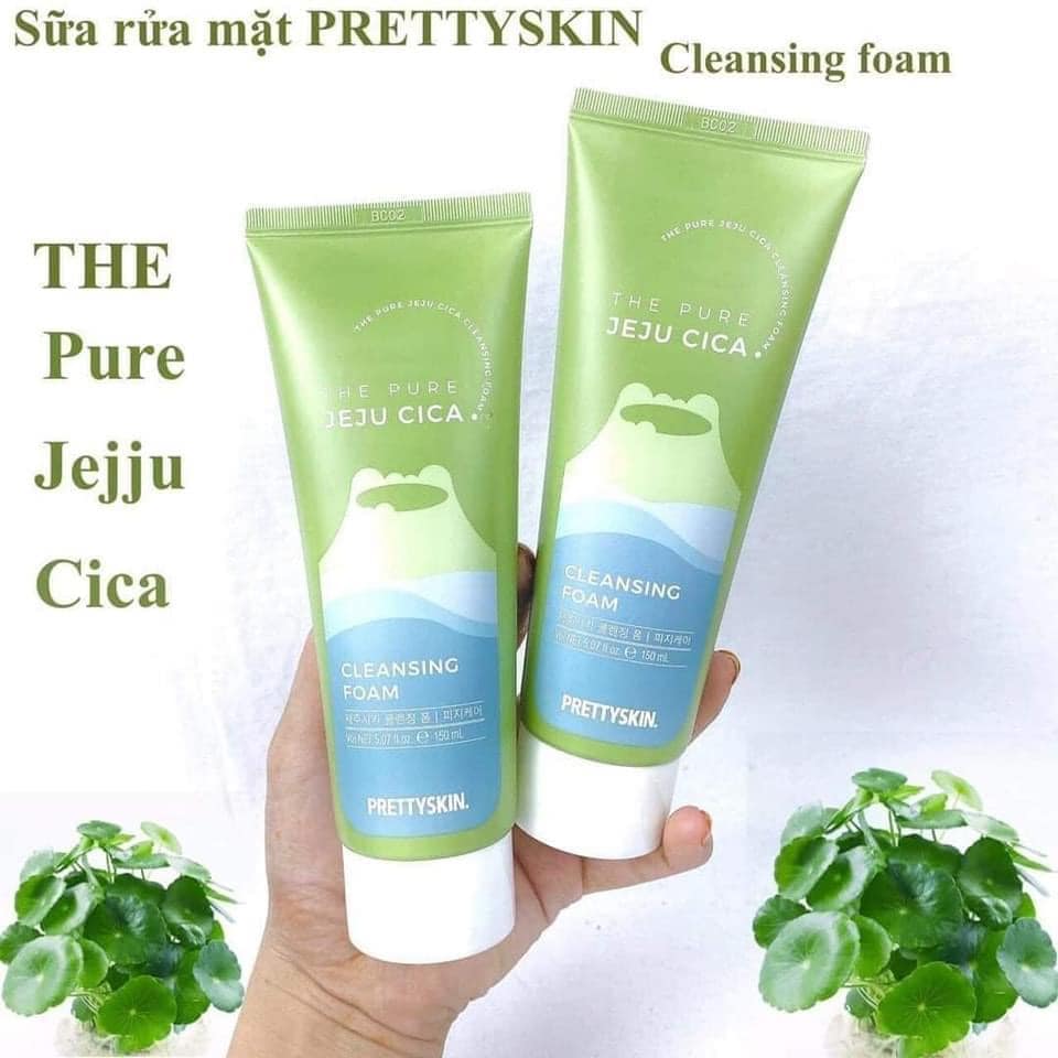 Tác dụng của sữa rửa mặt Pretty Skin