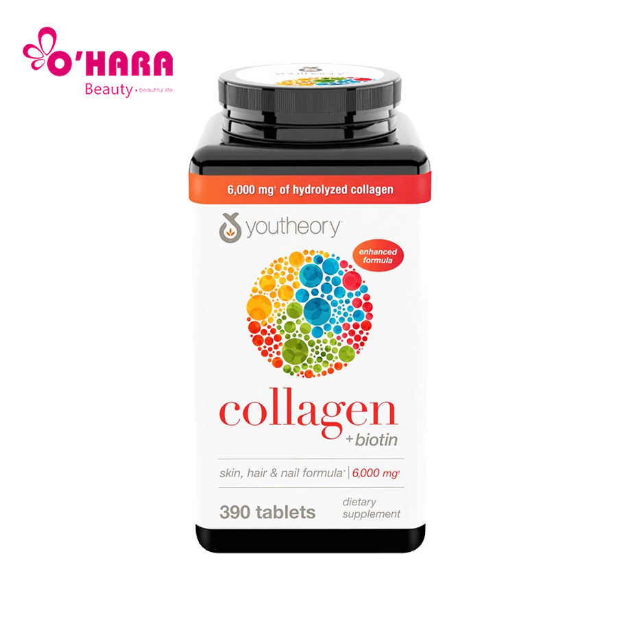 Viên Uống Collagen Biotin Mỹ – Dưỡng Trắng, Làm Đẹp Da, Cải Thiện Sức Khỏe