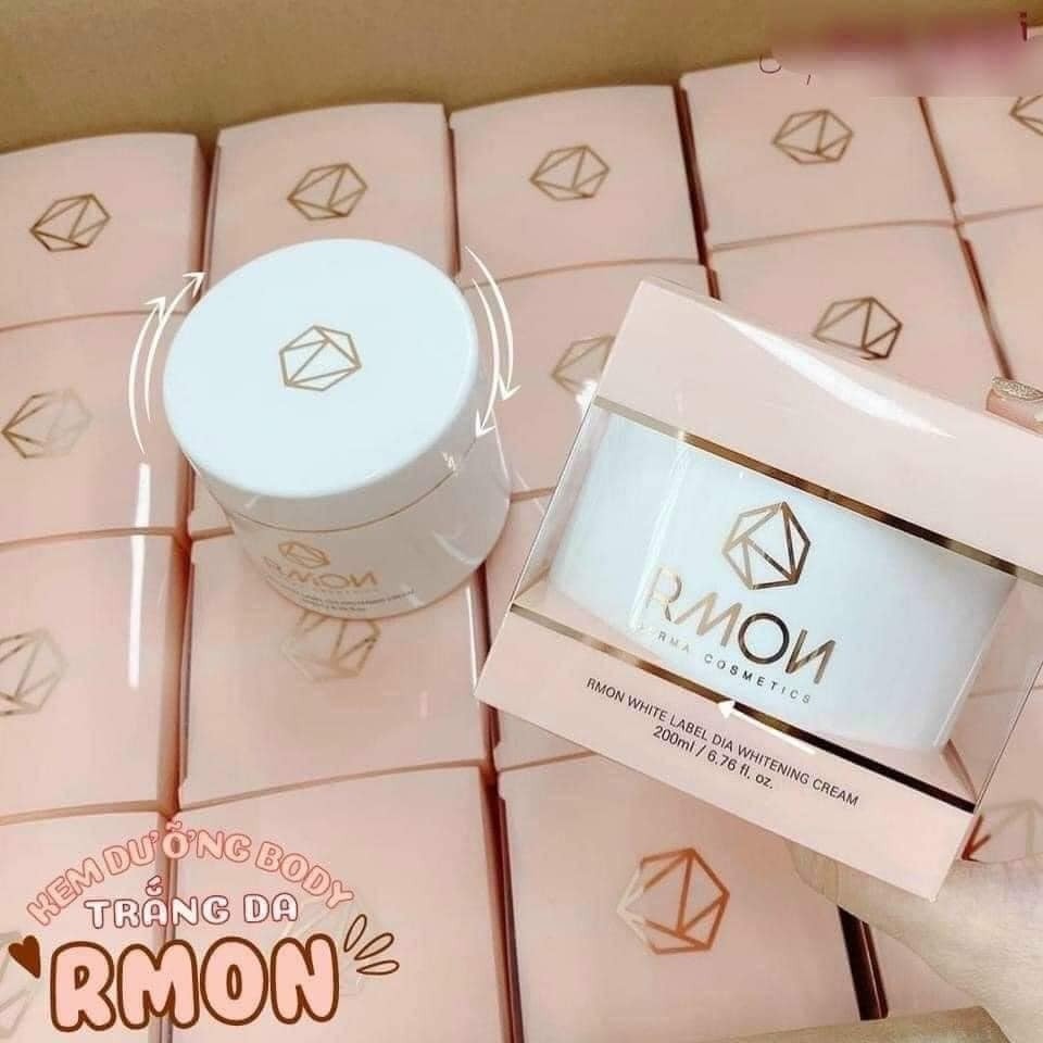 Kem Dưỡng Trắng Da Body Rmon White Label Dia Whitening Cream