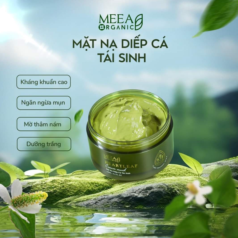 Mặt nạ Diếp Cá Meea chính hãng