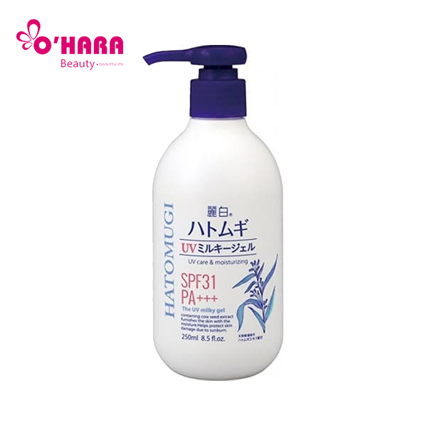 Sữa Dưỡng Thể Hatomugi Chống Nắng – Cung Cấp Độ Ẩm Cho Da Và Dưỡng Da Trắng Hơn