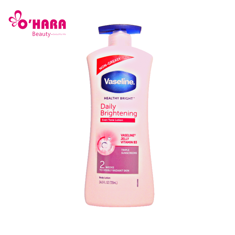 Dưỡng Thể Vaseline Healthy Bright Daily Brightening 725ml – Dưỡng Trắng, Cấp Ẩm, Phục Hồi Da Hiệu Quả