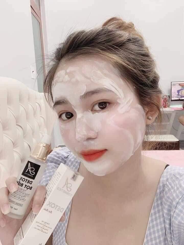 Hình ảnh review detox bọt biển từ khách hàng