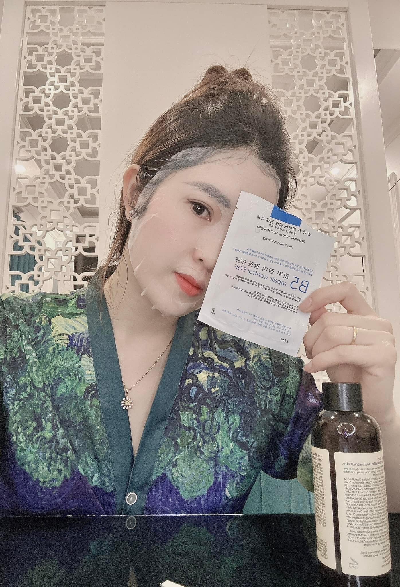 Review mặt nạ Yuejin B5 từ khách hàng sau khi sử dụng