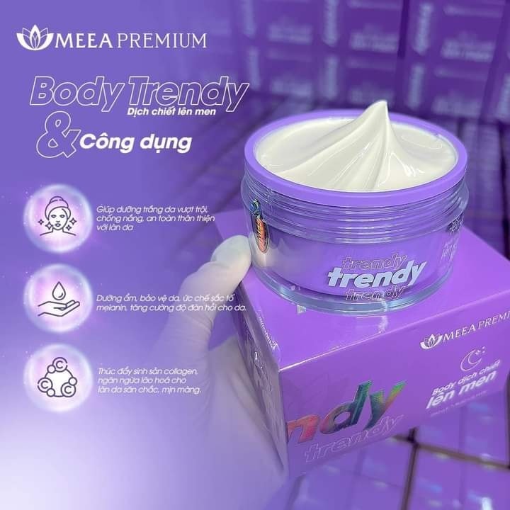 Review Kem Body Dịch Chiết Lên Men Trendy Meea có tốt không