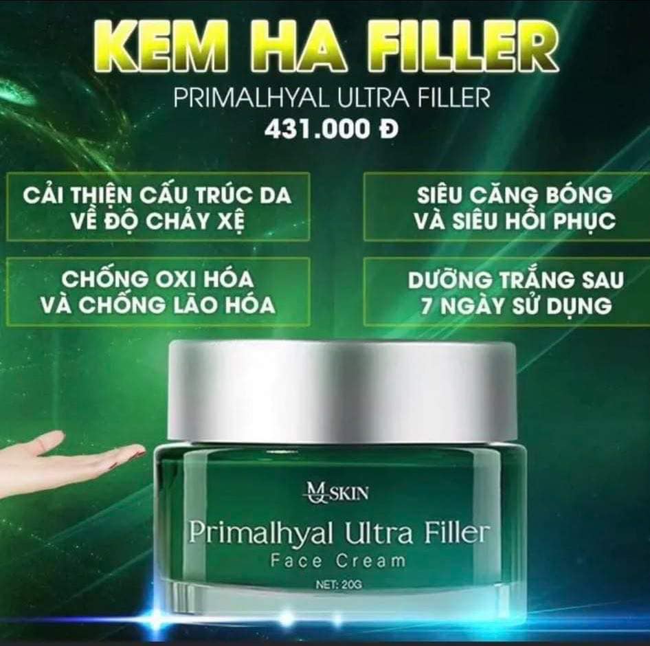 Kem face Ha Filler Mq Skin tại Ohara Beauty