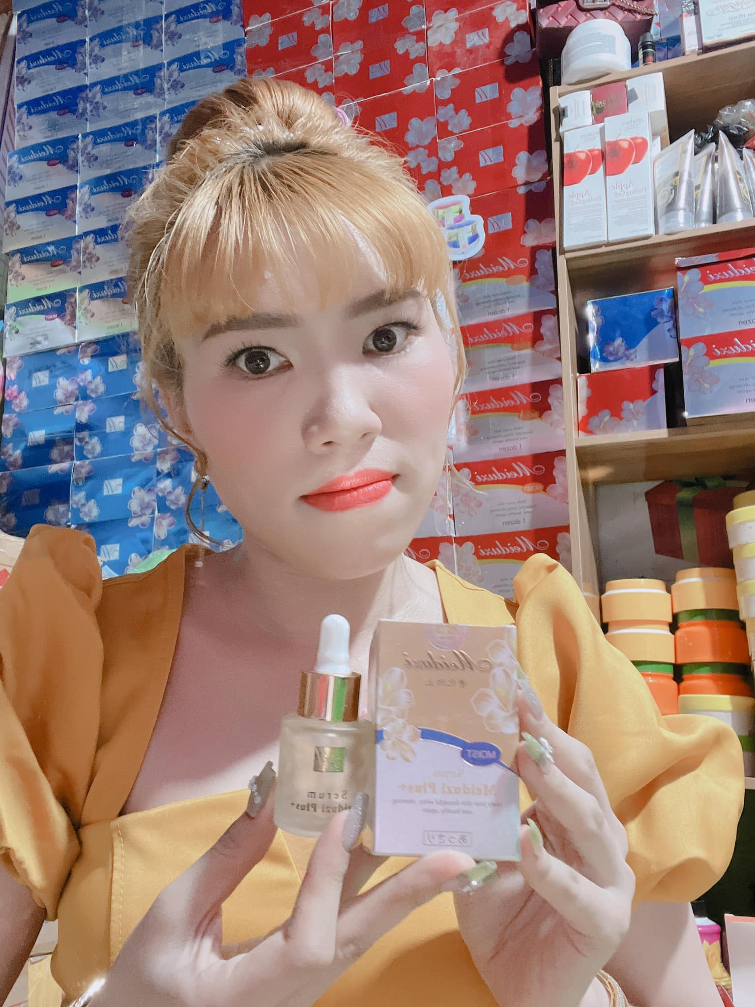 Review Serum dưỡng da Meiduzi Plus từ khách hàng