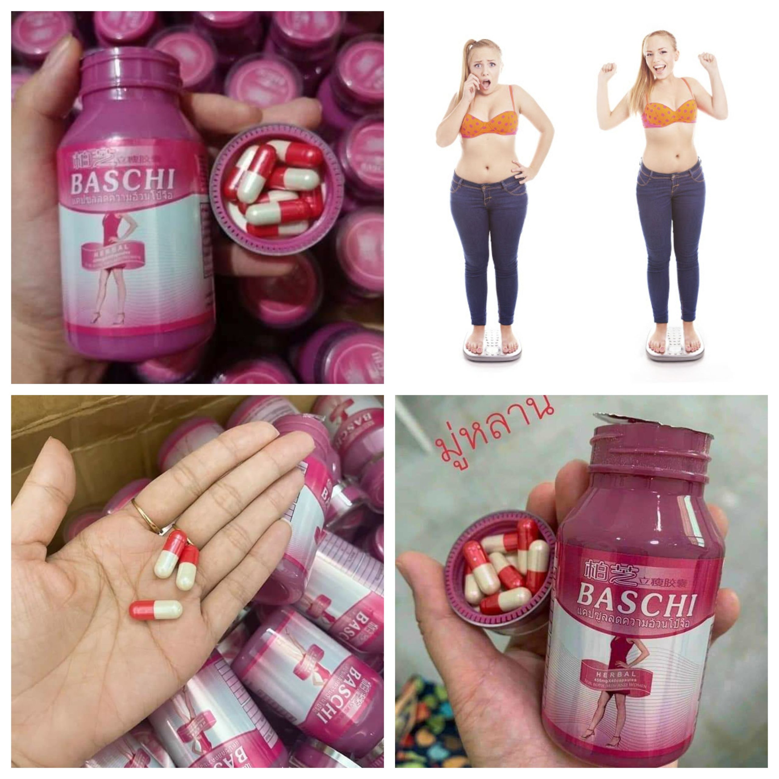 Tác dụng viên uống giảm cân Baschi Hồng