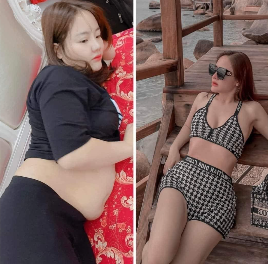 Giảm từ 4 tới 6kg trong thời gian một tháng