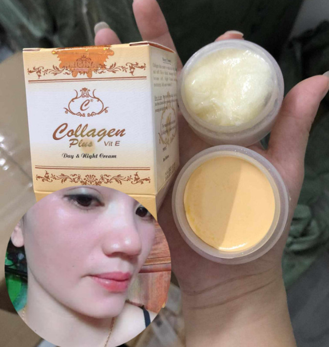 Kem Collagen Plus Vit E Chính Hãng (Tem đỏ chuẩn VIP