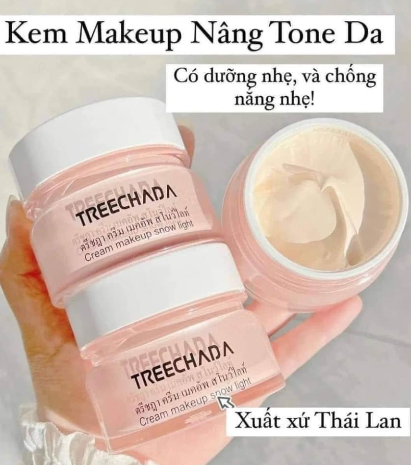 Kem dưỡng Treechada nâng tone da hiệu quả