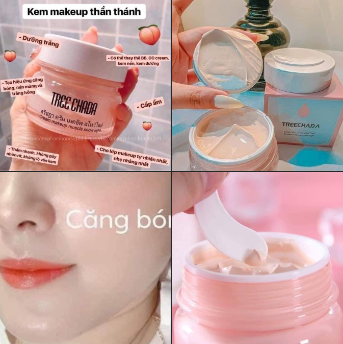 Các thành phần chính có trong sản phẩm đem đến choTreechada các công dụng tuyệt vời