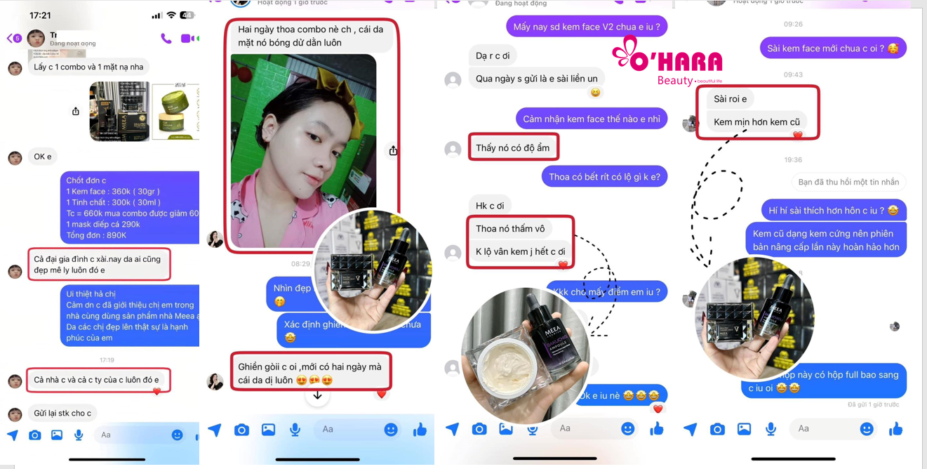 Hình ảnh review Combo Face cá hồi V2 và tinh chất Bakuchiol