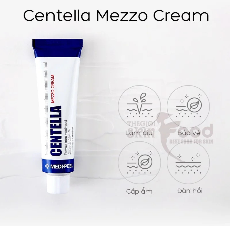 Trị mụn Centella có bảng thành phần chủ yếu là các chiết xuất thiên nhiên