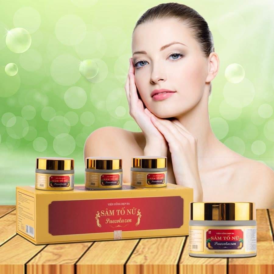 Sâm tố nữ viên uống đẹp da