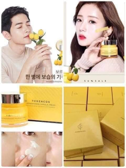 Kem dưỡng trắng da Forencos Wonderwerk Marula Cream